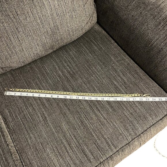 Metal Goldtone Hand Bag Chain Strap Replacement 23 Inches Long (16mm) - Picture 4 of 6